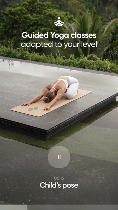 Yoga Coach, visuel de la fiche App Store